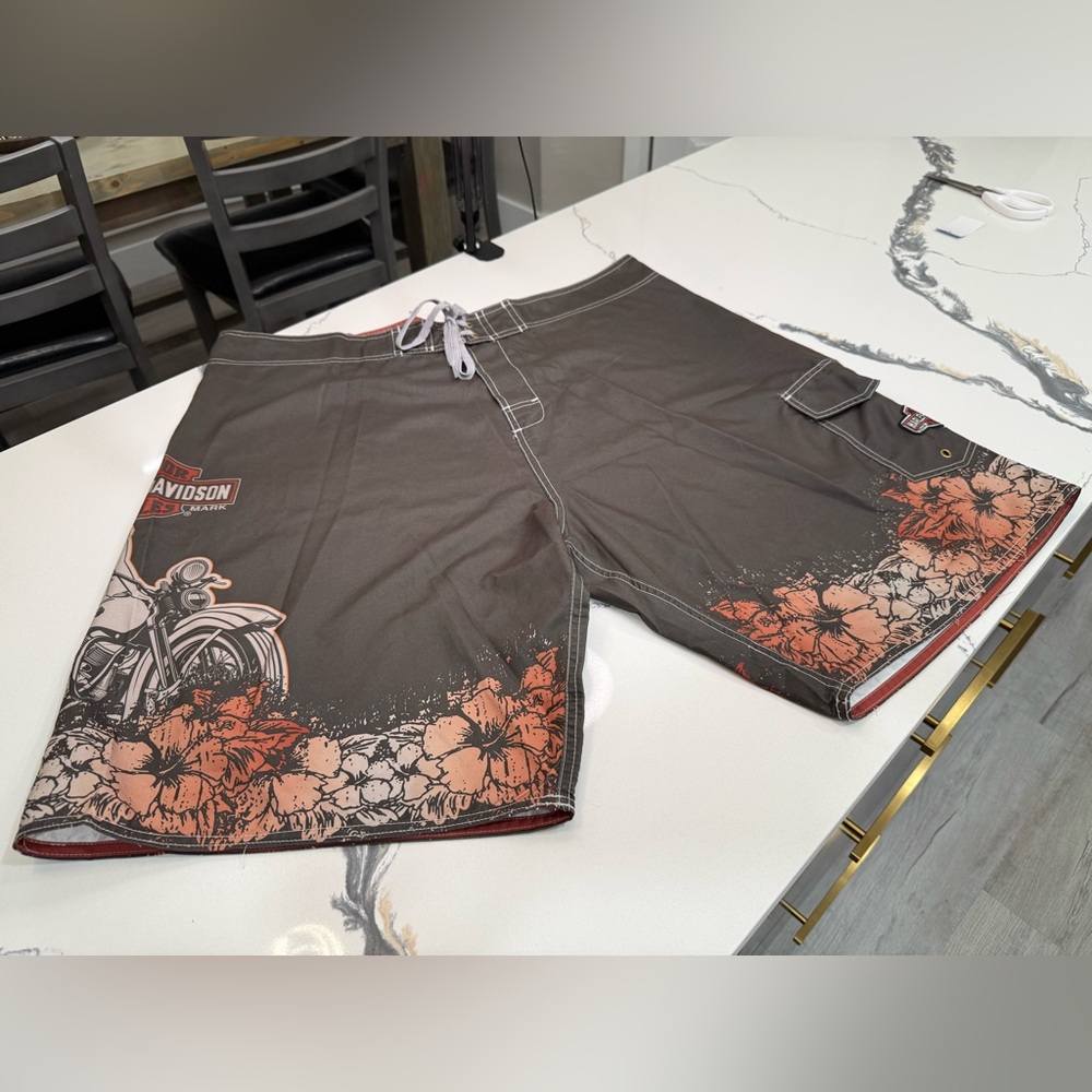 Harley Davidson Swim Trunks Size 44